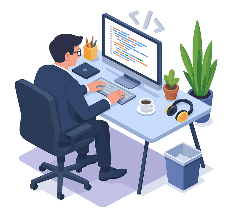 Bannière développement logiciel sur mesure par LogIAsoft